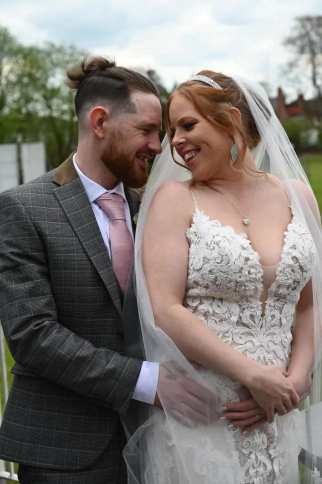 bride and groom photographed by JPH weddings